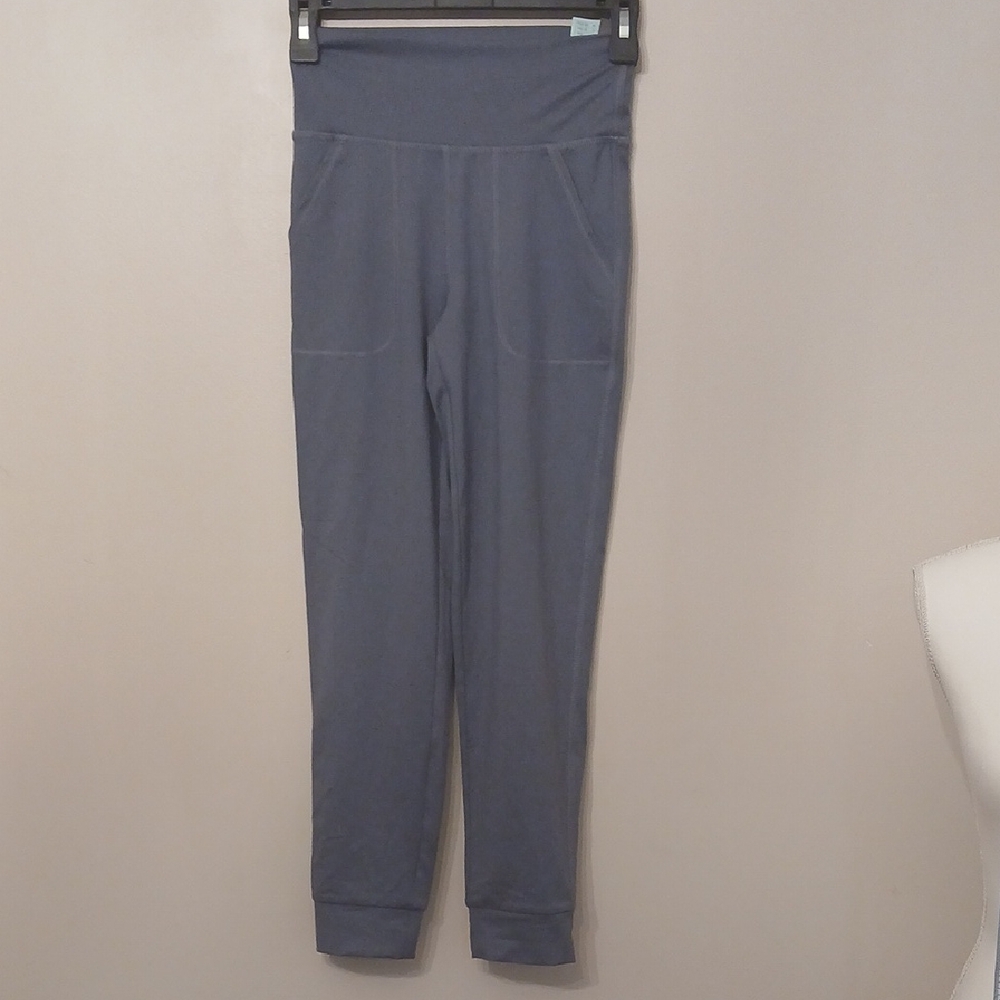 DSG Slate Blue High-Waist Kids Leggings